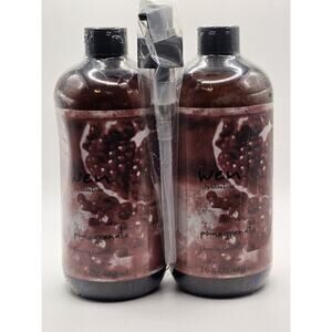 Wen Cleansing Conditioner 16oz POMEGRANATE Chaz Dean Set Of 2 With Pump